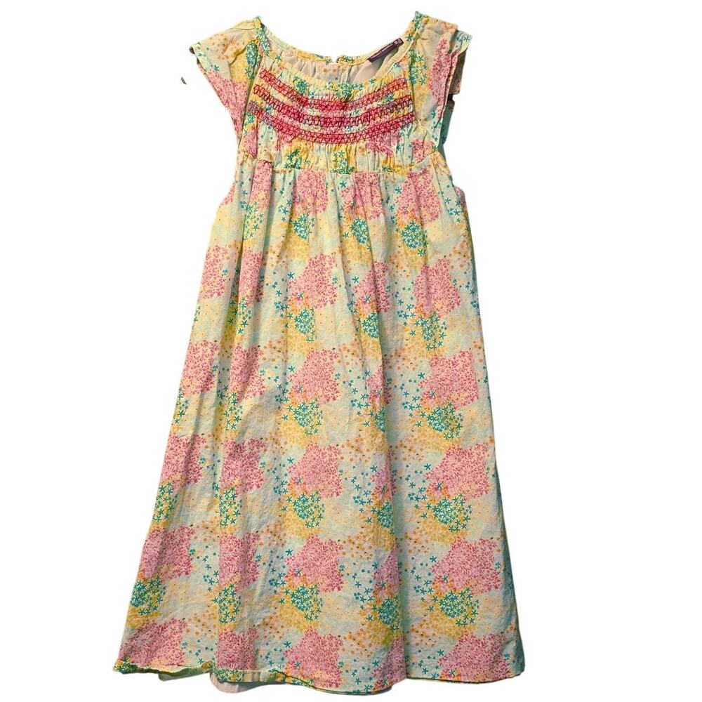 Sergent Major floral midi dress size girls 9y 134cm